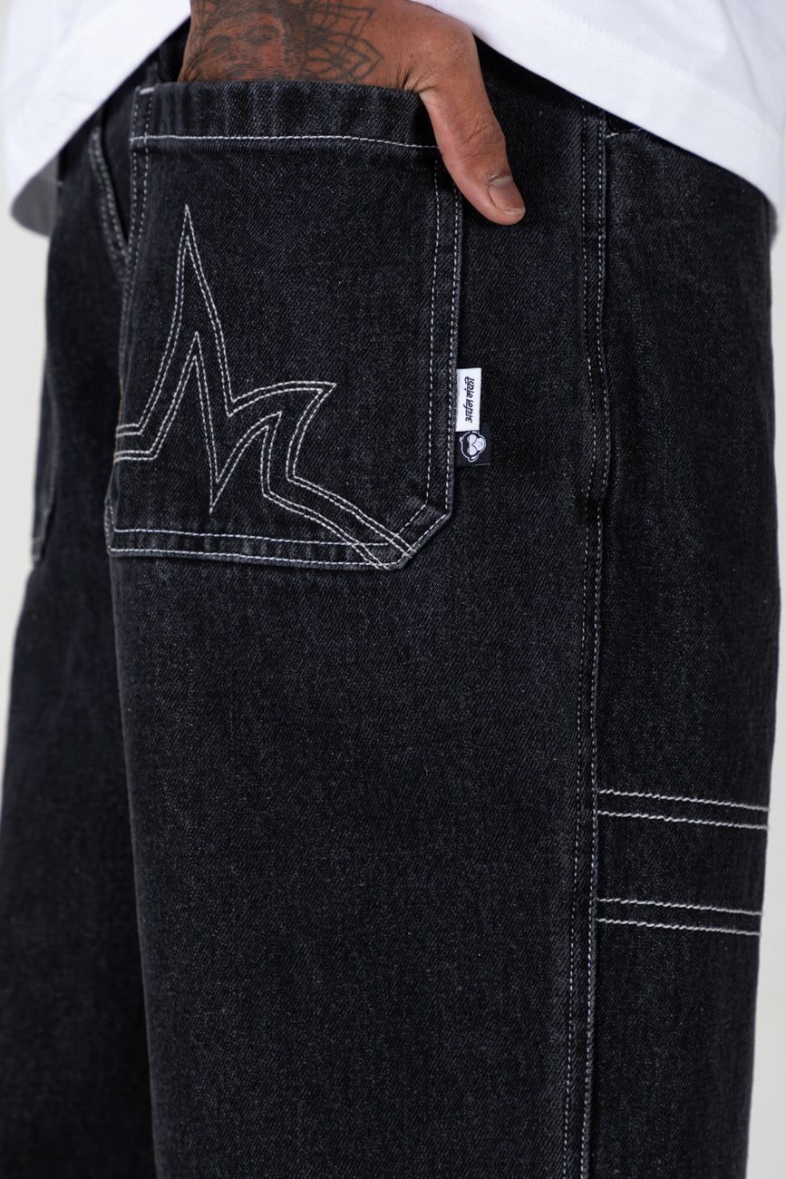 y2k hip hop jeans // 003 - Urban Monkey® - UM23A_DP_002_XS