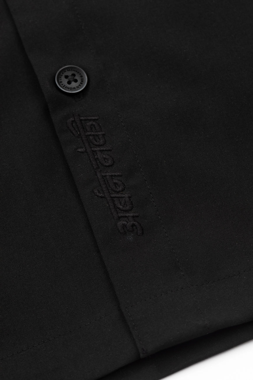 Zip Pocket Shirt // Black - Urban Monkey® - UM23A_SH_007B_S