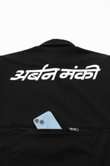 Zip Pocket Shirt // Black - Urban Monkey® - UM23A_SH_007B_S