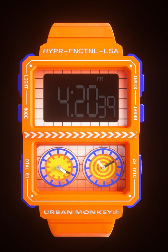 Buy Origin Orange Loop Watch Online Urban Monkey Urban Monkey®