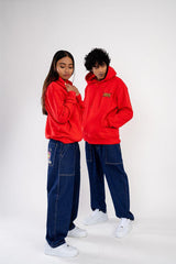 90's Denim Blue Baggy Jeans - Urban Monkey® - UM23D_BLU_XS