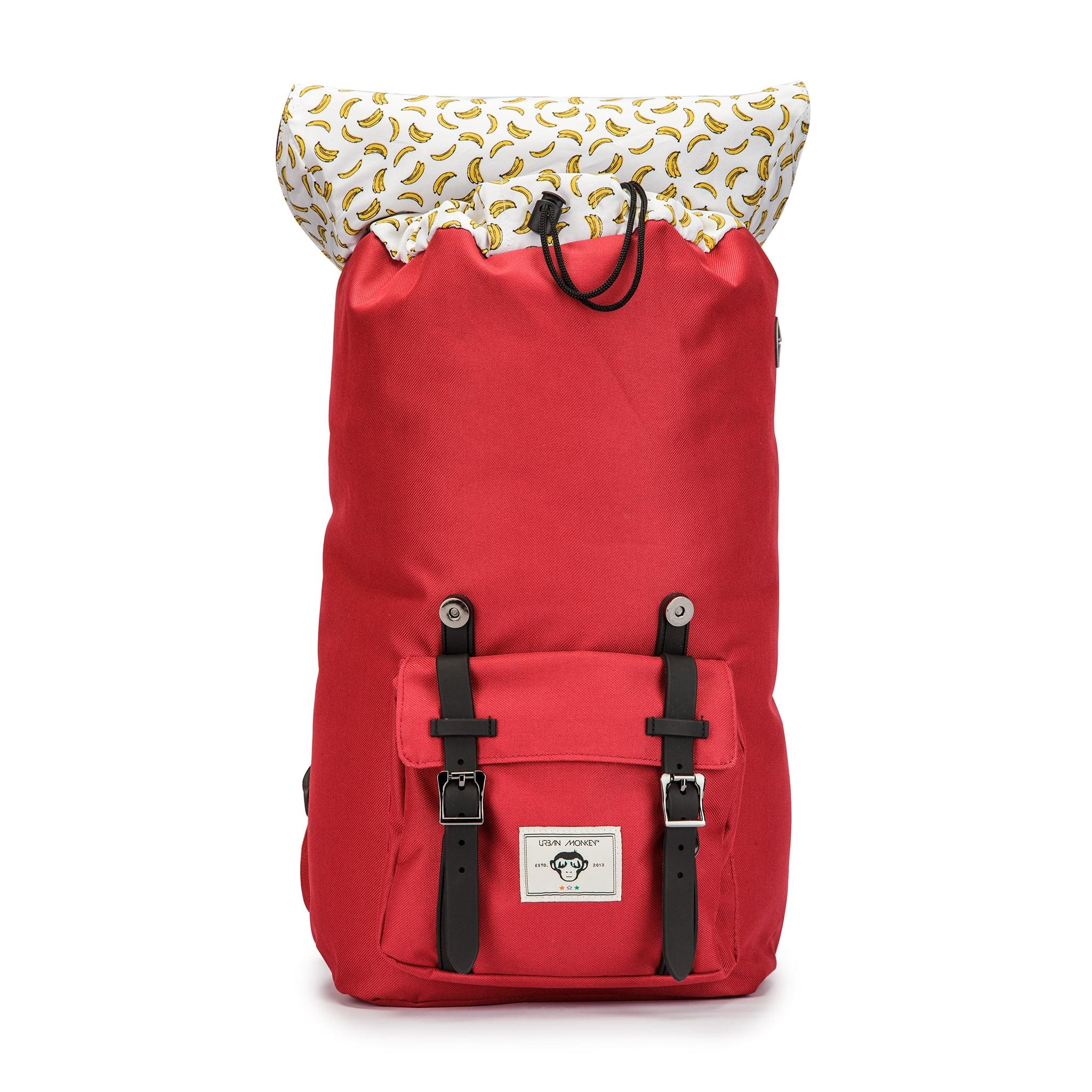 Buy City Rucksack Red Backpack Online - Urban Monkey – Urban