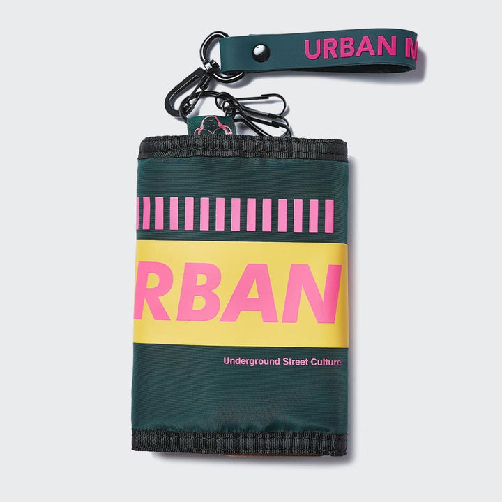 Buy Green, Yellow, Pink Trifold Wallet Online – Urban Monkey®