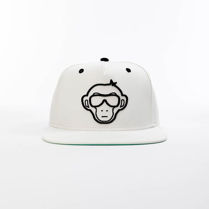 Buy White UM Logo Snapback Cap Online – Urban Monkey®