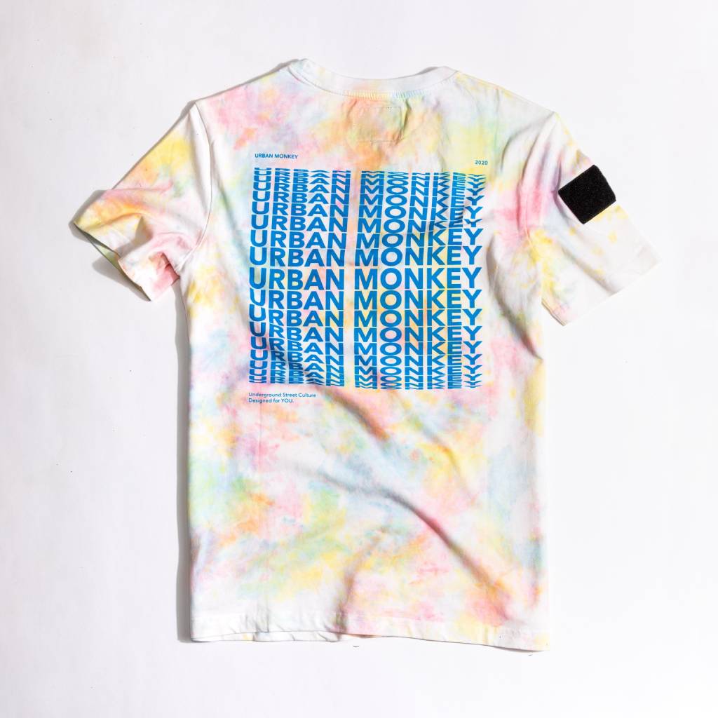 Buy Pastel Tie Dye Unisex T Shirt Online – Urban Monkey®