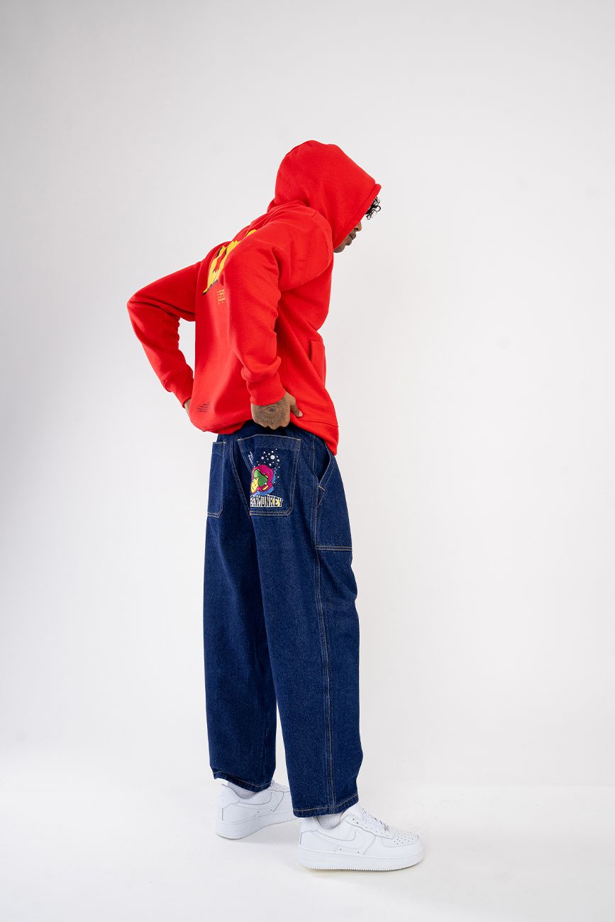 Buy Urban Monkey Red Hoodie Online – Urban Monkey®