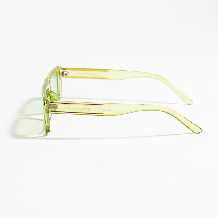 Buy Pushin' P // 005 Neon Green Sunglass Online – Urban Monkey®